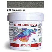 ЭПОКСИДНАЯ ЗАТИРКА LITOKOL STARLIKE EVO 232 КОРА ДЕРЕВА 5 КГ (STEVOCUO0005)