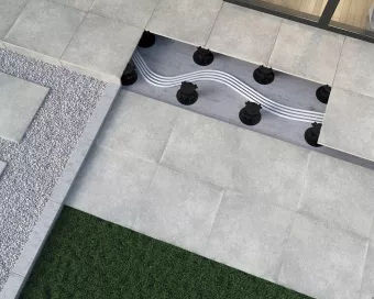 PARADYZ GARDEN GRYS 2.0 RECT 59,5X59,5X2