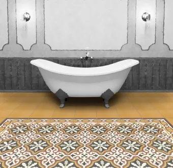 MAINZU CERAMICA VICTORIAN ESQUINA GOTIC 20X20X0,9