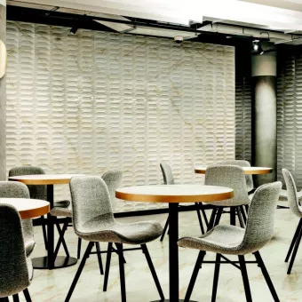 MARAZZI MARBLEPLAY CABOCHON TRAVERTINO RT 30X90 -M4PG