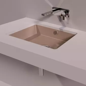 КЕРАМИЧЕСКАЯ РАКОВИНА 48 CМ SIMAS AGILE, MATTE MOKA (S 59)