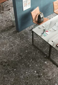 MIRAGE NORR SVART RR 03 NAT 60X60X0,9