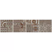 CIR INSERTO PATTERN BEIGE 20x20