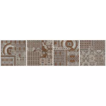 CIR INSERTO PATTERN BEIGE 20x20