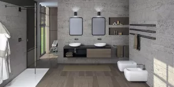 КЕРАМИЧЕСКАЯ РАКОВИНА 45 СМ CIELO SHUI, ЧЕРНЫЙ (SHBA45-N)