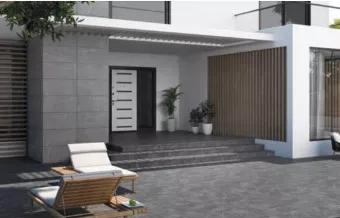 Керамогранит GRES ARAGON TATRA GRIS MC485 33x33x1,6 из коллекции GRES ARAGON TATRA 