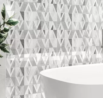 OPOCZNO BEATRIS LIGHT GREY MOSAIC 29.7X29.7