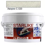 LITOKOL STARLIKE CLASSIC C.520 АВОРИО 1 кг ЭПОКСИДНАЯ ЗАТИРКА STRTRT0001