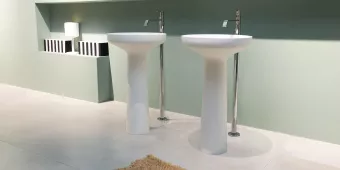 НАПОЛЬНАЯ РАКОВИНА ANTONIO LUPI AGO, БЕЛЫЙ (AGO85 BIANCO)