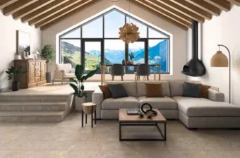 Керамогранит GRES ARAGON TATRA GRIS MC485 33x33x1,6 из коллекции GRES ARAGON TATRA 