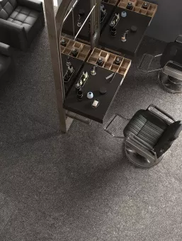 MIRAGE RR 13 SVART FINE NAT SQ 60X60X0,9