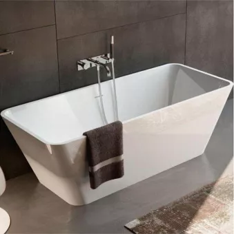 ВАННА КАМЕННАЯ GRUPPO TREESSE VIVA 165Х70 СМ, БЕЛАЯ (V286BL)