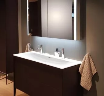 РАКОВИНА 123Х49 СМ DURAVIT VIU, БЕЛЫЙ (2344120024)