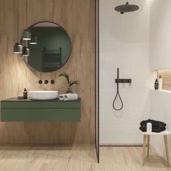 PARADYZ CRAFTLAND BROWN SZKL RECT 14,8X89,8