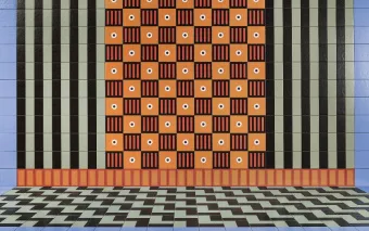 MUTINA MATTONELLE MARGHERITA FRAME TERRACOTTA NDM94 20,5X10,1