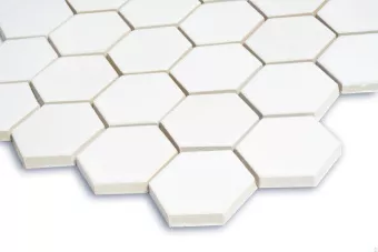 KOTTO H 6024 HEXAGON WHITE 29,5X29,5X0,9