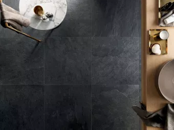 LEA CERAMICHE SLIMTECH WATERFALL DARK FLOW 50X100