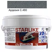 LITOKOL STARLIKE CLASSIC C.480 АРДЕЗИЯ 1 кг ЭПОКСИДНАЯ ЗАТИРКА STRMOK0001