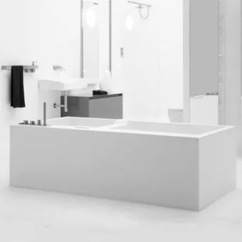 ВАННА УГЛОВАЯ ANTONIO LUPI BIBLIO 180X90 СМ (BIBLIO23-2)