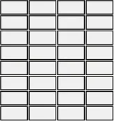 MUTINA DIN BLACK MATT KGDM62 30,2X30,2