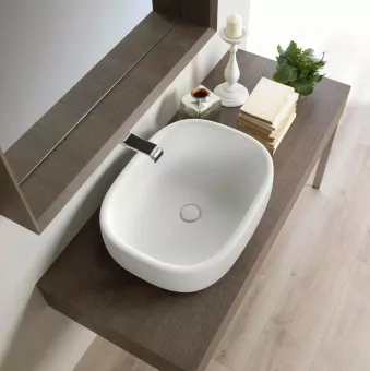 КЕРАМИЧЕСКАЯ РАКОВИНА 60 СМ FLAMINIA BONOLA 60, WHITE (BN60A)