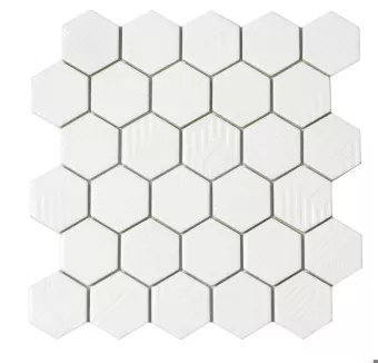 KOTTO HST 6024 HEXAGON WHITE 29,5X29,5X0,9
