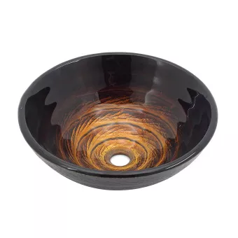 СТЕКЛЯННАЯ РАКОВИНА KRAUS IRIS (GV-693-19MM)