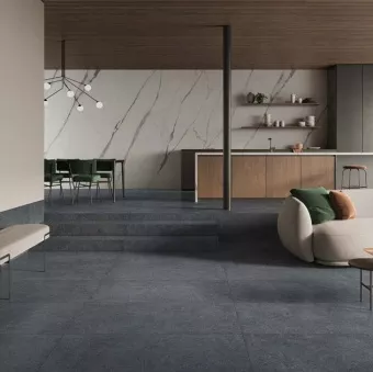 CASALGRANDE PADANA STILE BLACK NATURALE SILK 60X120X0,9