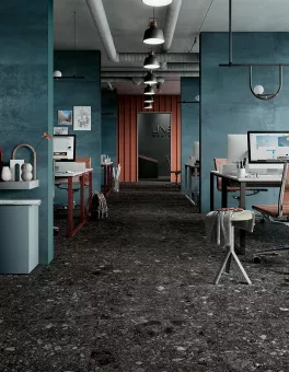 MIRAGE NORR SVART RR 03 NAT 60X60X0,9