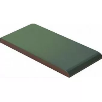 CERRAD GLAZED GREEN PARAPET 10X20