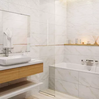 ІНТЕРКЕРАМА CALACATTA DUO СВІТЛО-СІРИЙ 3090 234 071