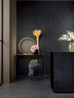 LEA CERAMICHE SLIMTECH WATERFALL DARK FLOW 50X100