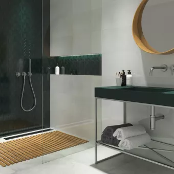 PARADYZ UNIWERSALNA MOZAIKA HEKSAGON BIANCO PRASOWANA MIX 22,35X25,81