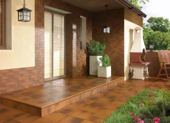 PARADYZ KLINKIER SEMIR BROWN ELEWACJA 24.5X6.58-