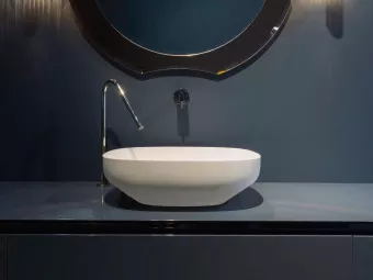 РАКОВИНА НАКЛАДНАЯ 50 СМ ANTONIO LUPI AGO, СИНИЙ (AGO3 MIRTILLO)