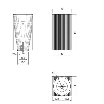 НАПОЛЬНАЯ РАКОВИНА ANTONIO LUPI CONTROVERSO, БЕЛЫЙ (CONTROVERSO MARMO CARRARA)