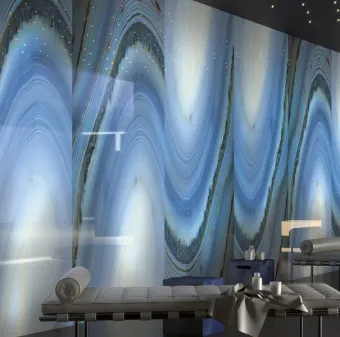 FIANDRE PRECIOUS STONE AGATA AZZURRA RESINA ST1361530 150X300X0,6