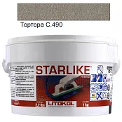 LITOKOL STARLIKE CLASSIC C.490 ТОРТОРА 1 кг ЭПОКСИДНАЯ ЗАТИРКА STRARD0001