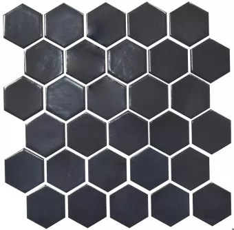KOTTO H 6022 HEXAGON GRAFIT BLACK 29,5X29,5X0,9