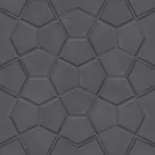 NOWA GALA AQUAMARINA DARK GREY POL 59,7X59,7X0,85