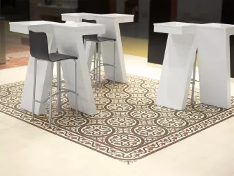 MAINZU CERAMICA VICTORIAN CENTRO DECO 20X20X0,9