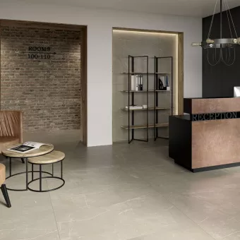 PARADYZ LINEARSTONE BEIGE GRES SZKL. REKT. MAT. 59.8x119.8