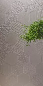 41ZERO42 OTTO ESAGONA MIX BIANCO 22.5X19.5