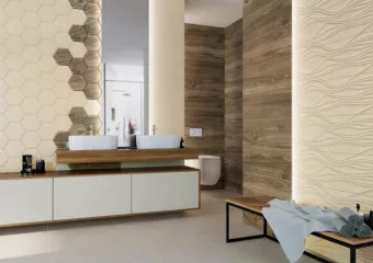 PARADYZ SERENE BIANCO RECT 25X75X0,9