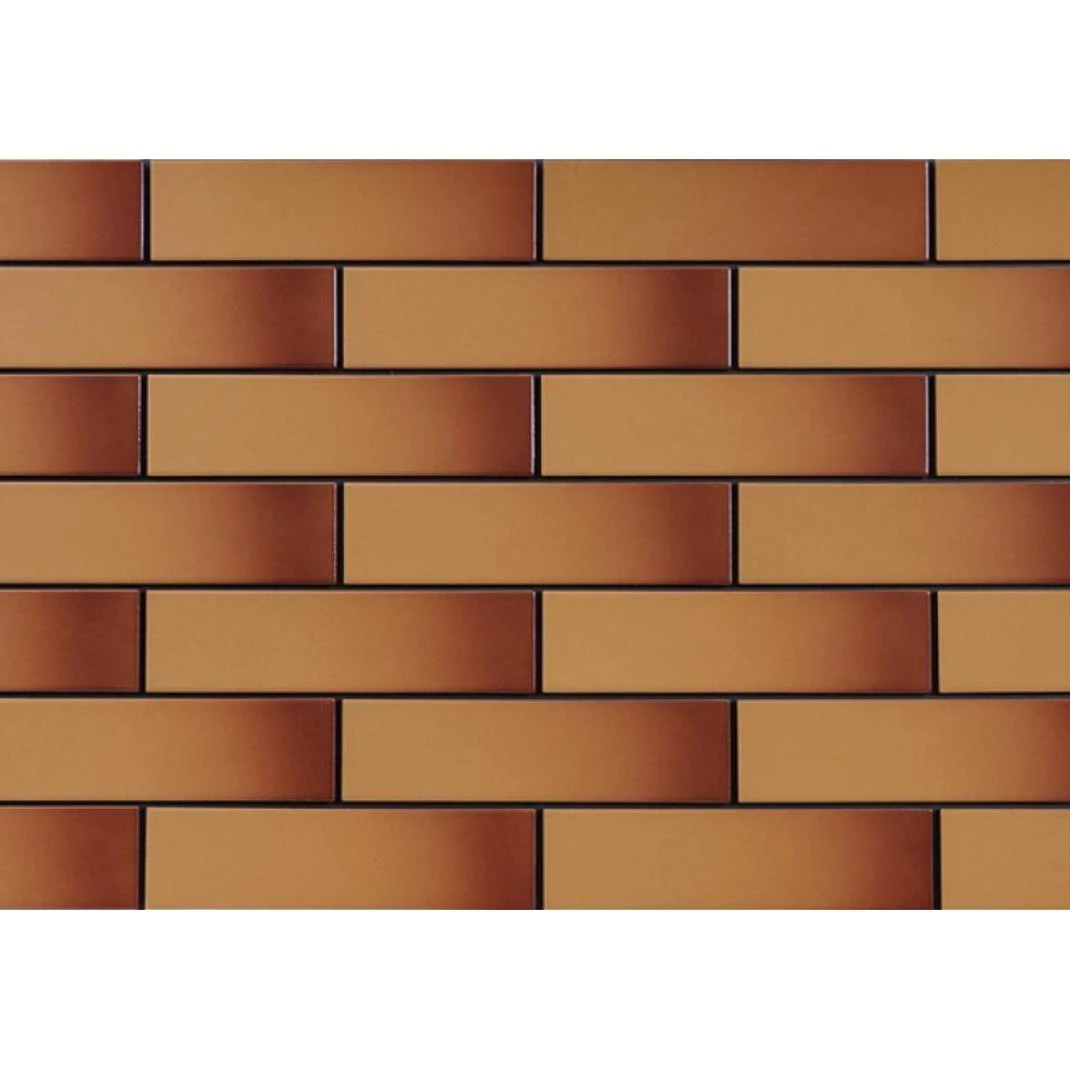 Фото плитки CERRAD ELEWACJA SZKLIWIONA SZKLIWIONA MIODOWA 6.5X24.5 из коллекции CERRAD ELEWACJA SZKLIWIONA 