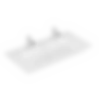 РАКОВИНА 100Х50 VILLEROY&BOCH VENTICELLO, STONE WHITE (4104AKRW)
