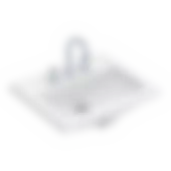 РАКОВИНА ВСТРАИВАЕМАЯ 63Х52,5 VILLEROY&BOCH HOMMAGE, PURE BLACK (710263R7)