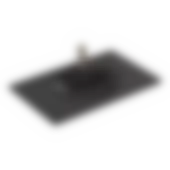 РАКОВИНА ВСТРАИВАЕМАЯ 80Х50 VILLEROY&BOCH ANTAO, PURE BLACK (4A7581R7)