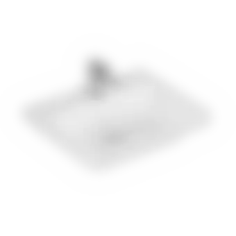 РАКОВИНА 50Х40 VILLEROY&BOCH SUBWAY 3.0, STONE WHITE (4370FGRW)