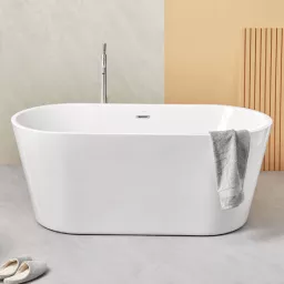 ВАННА АКРИЛОВАЯ С ГИДРОМАССАЖЕМ SANYCCES TORINO 170Х80 СМ, БЕЛАЯ (BN140E)